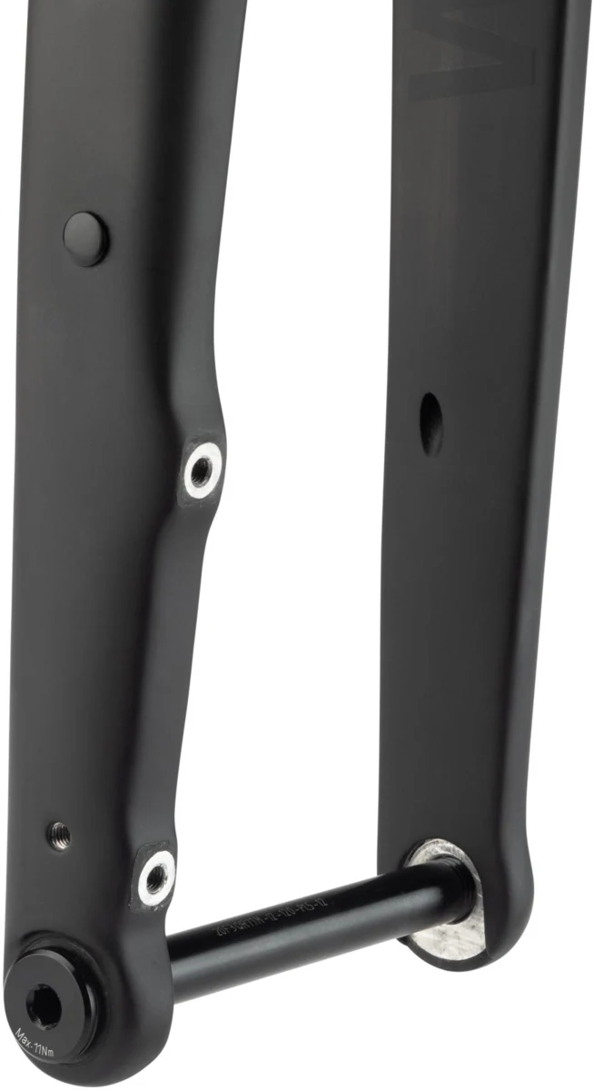 Whisky Parts Co No.9 CXLR Cyclocross Fork - Matt Black - Image 3