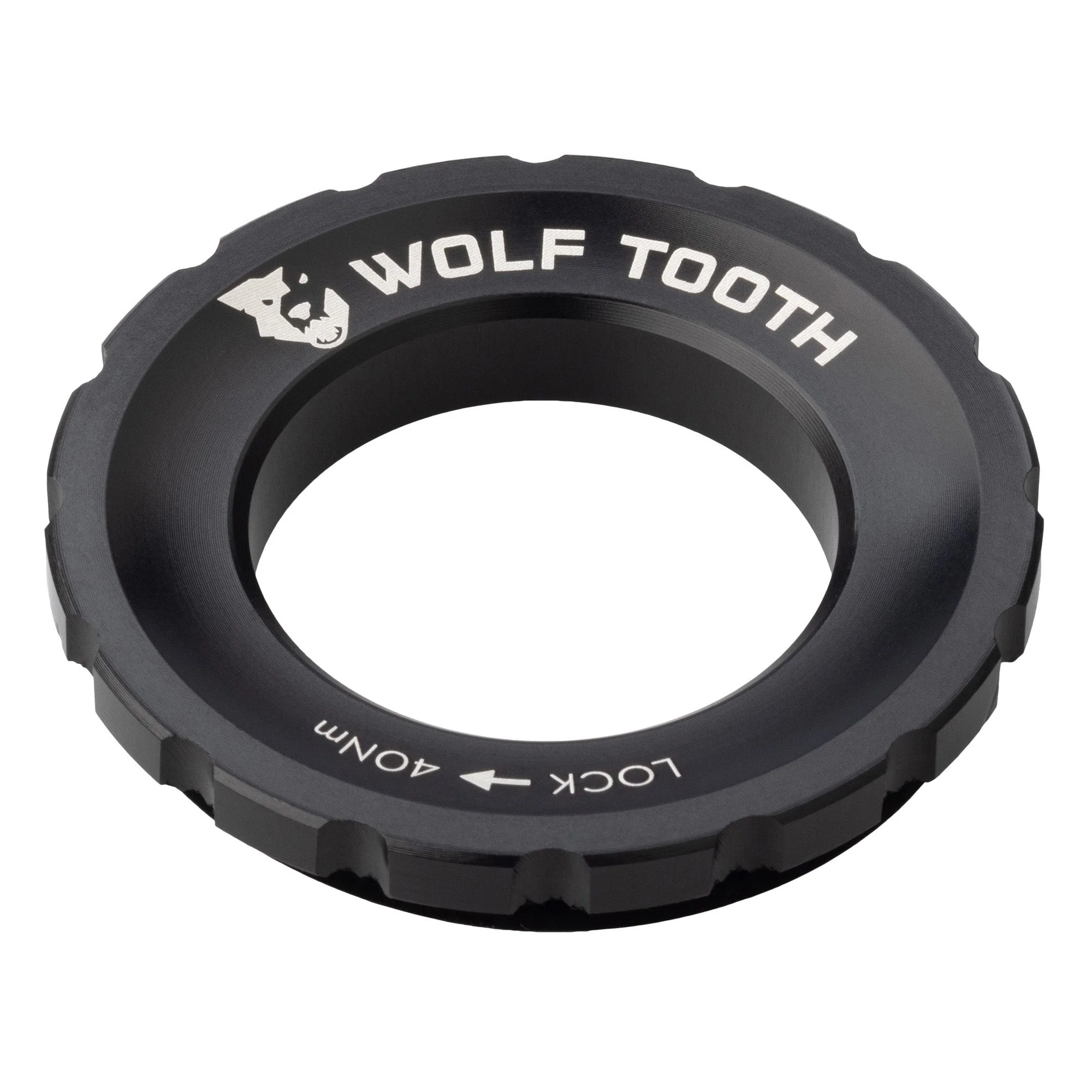 Wolf Tooth Components Centerlock Rotor Lockring - Black