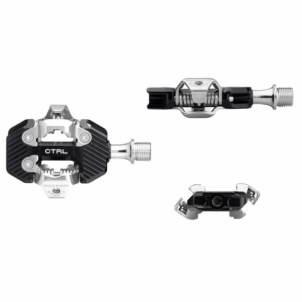 Wolf Tooth Components CTRL Trail Clipless MTB Pedal - Black - Image 3
