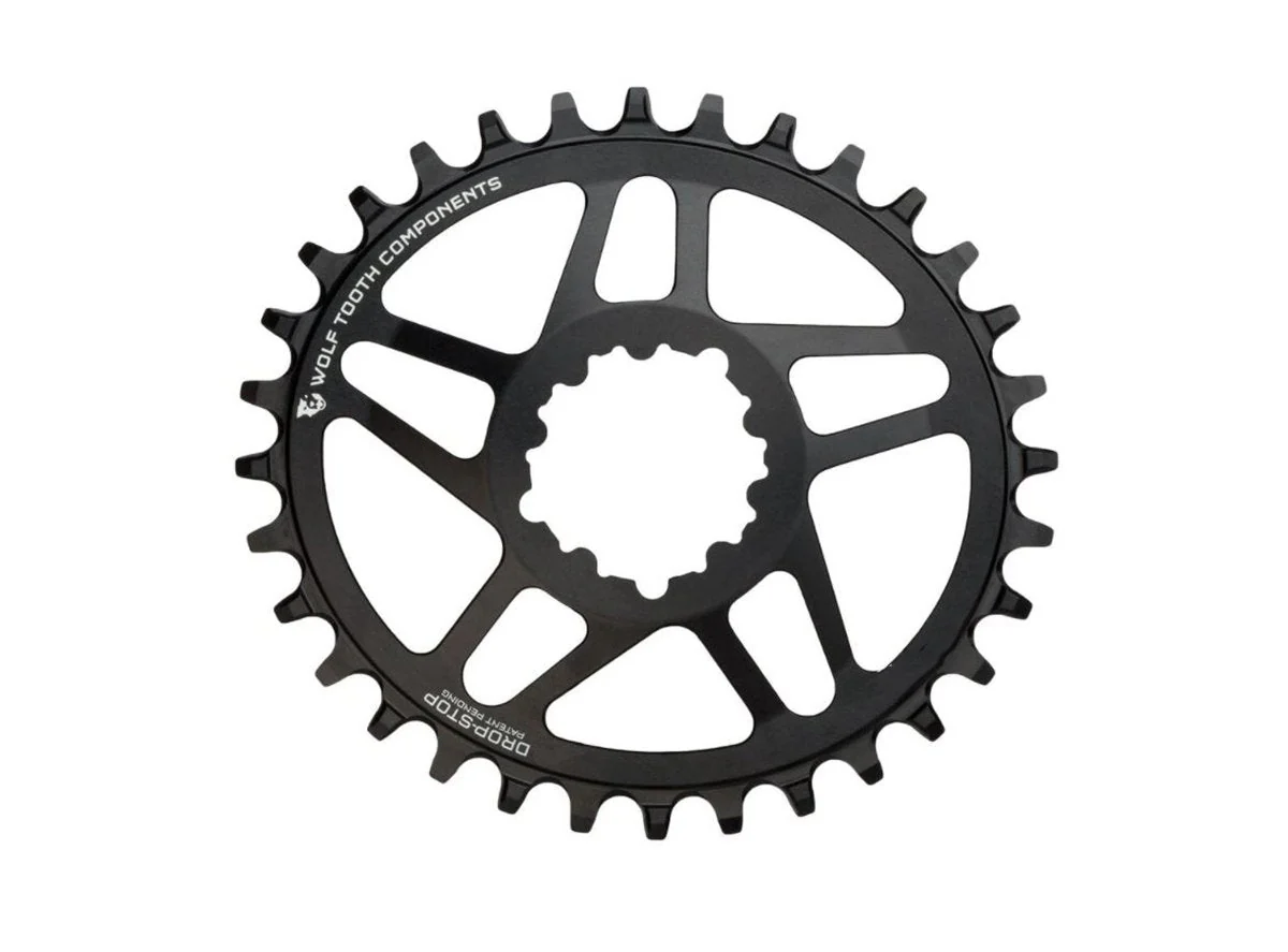 Wolf Tooth Components Elliptical SRAM MTB Chainring - Direct Mount - Black