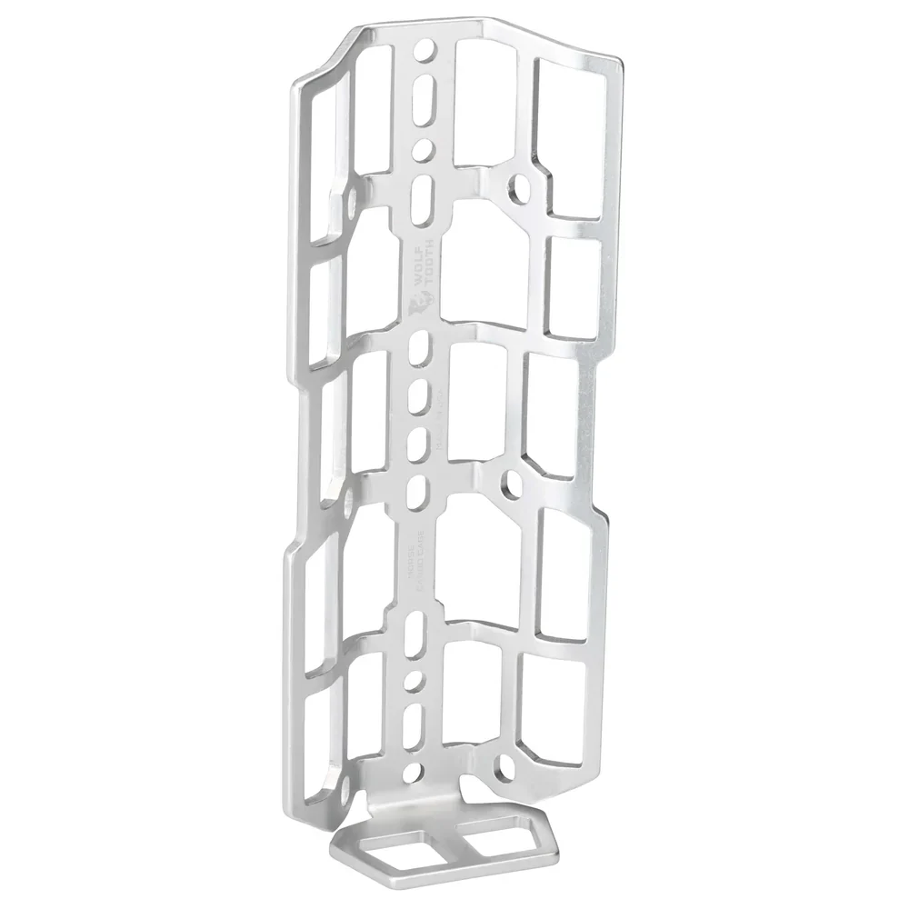 Wolf Tooth Components Morse Cargo Cage - Raw Silver - Image 2