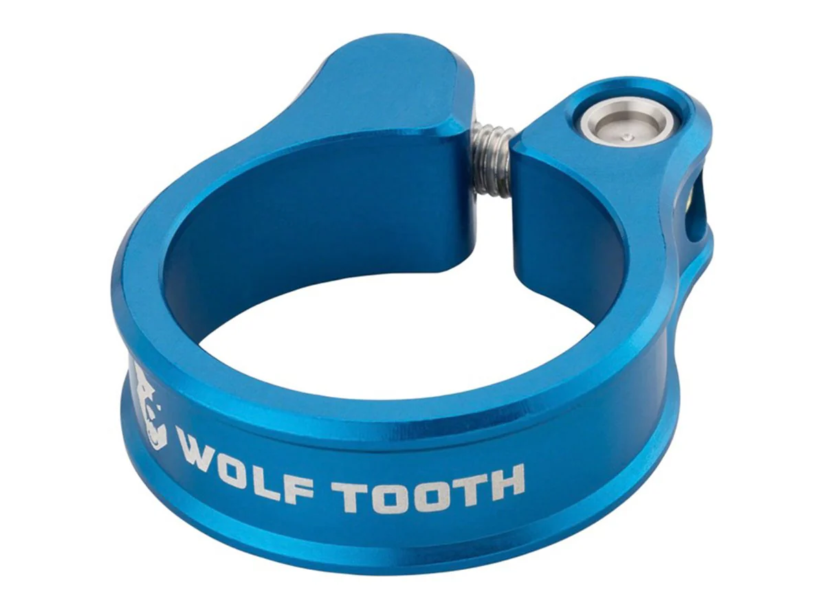 Wolf Tooth Components Seatpost Clamp - Blue - Image 4