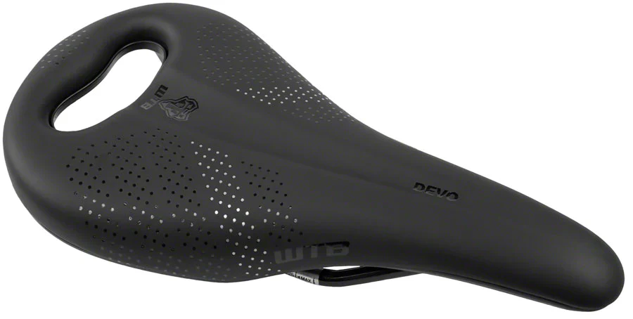 WTB Devo PickUp Medium Fusion Form Saddle - Cromoly Rail - Black