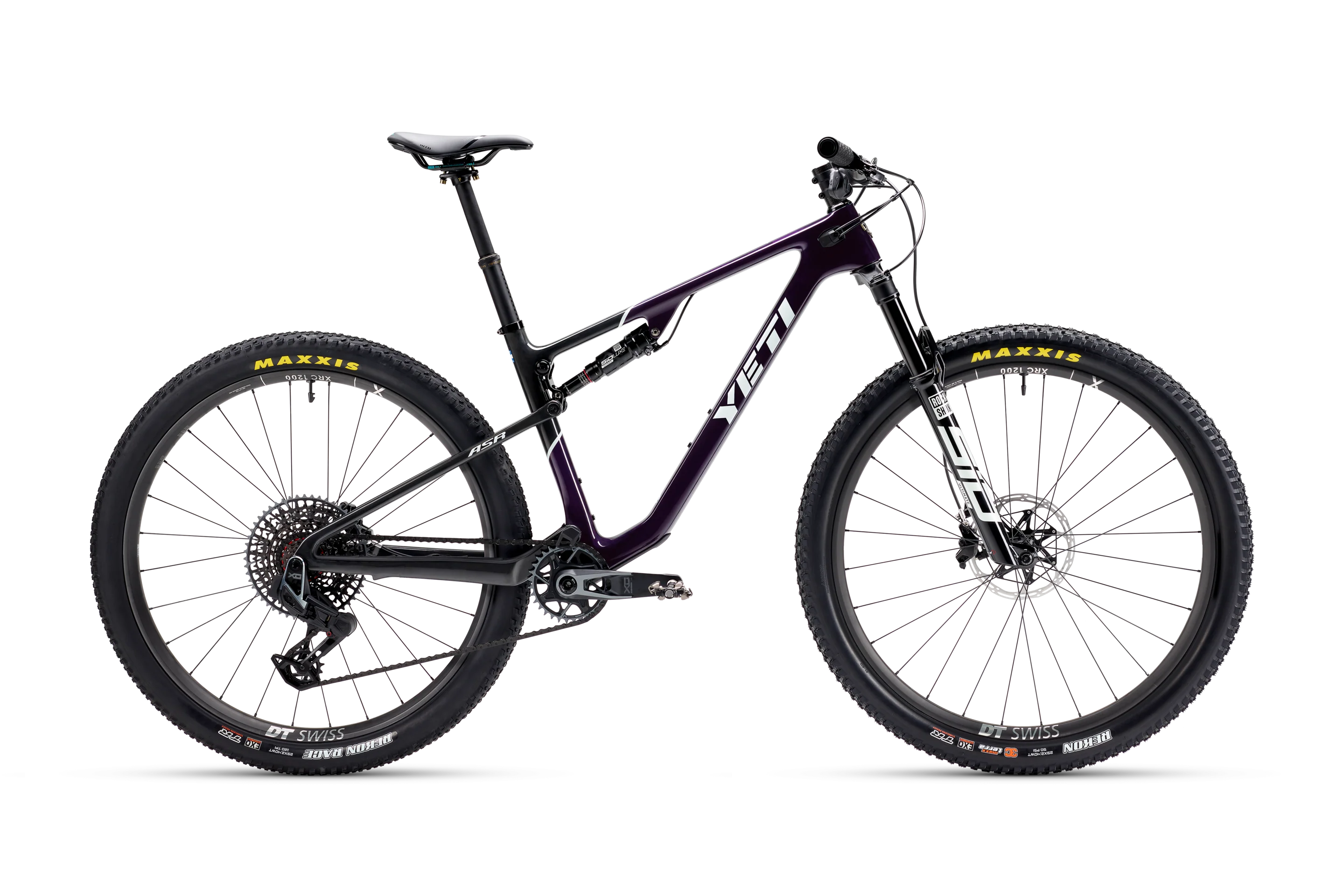 Yeti ASR T3 29 - X0 AXS - XRC 1200 Carbon Wheels - Purple Haze