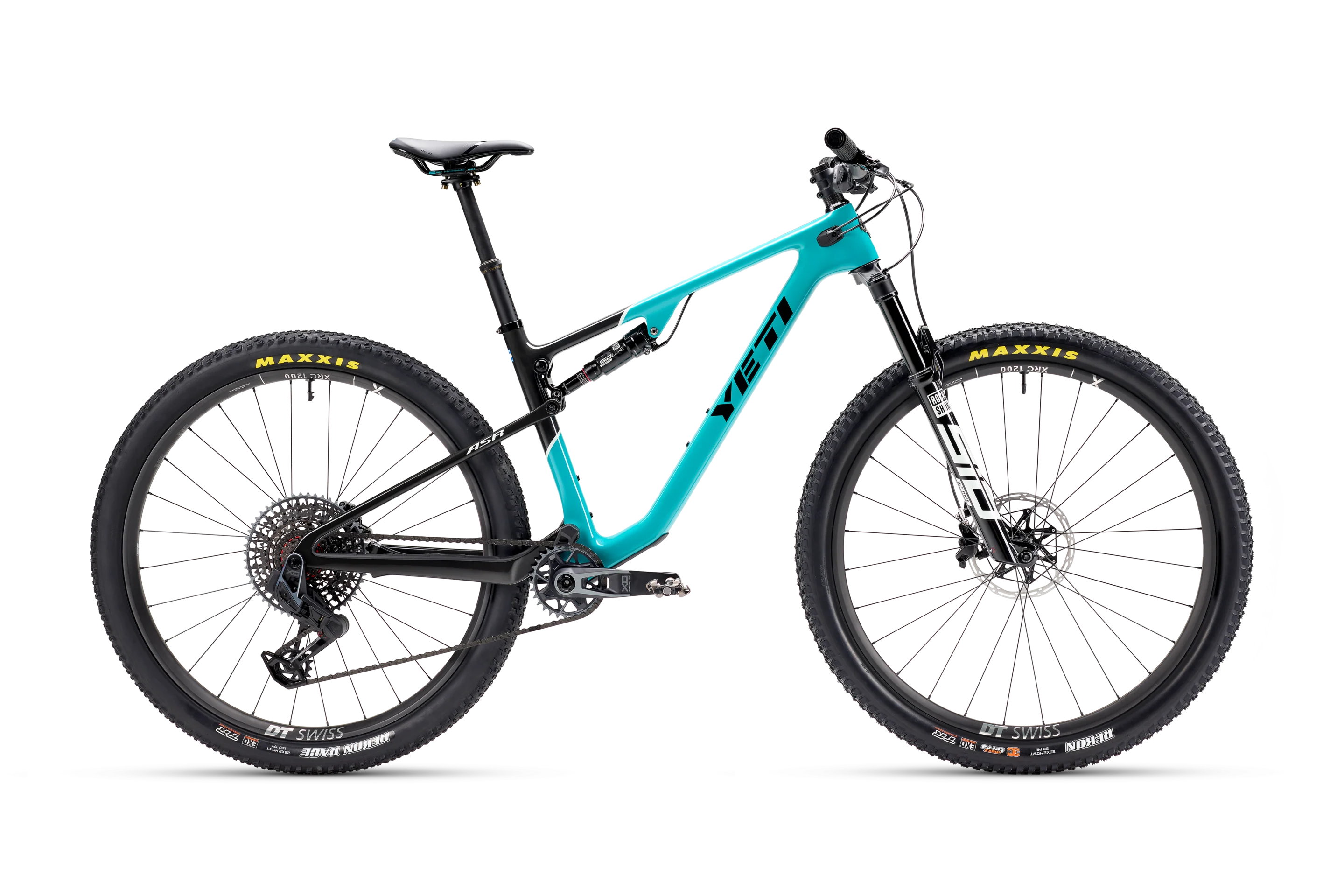 Yeti ASR T3 29 - X0 AXS - XRC 1200 Carbon Wheels - Turquoise