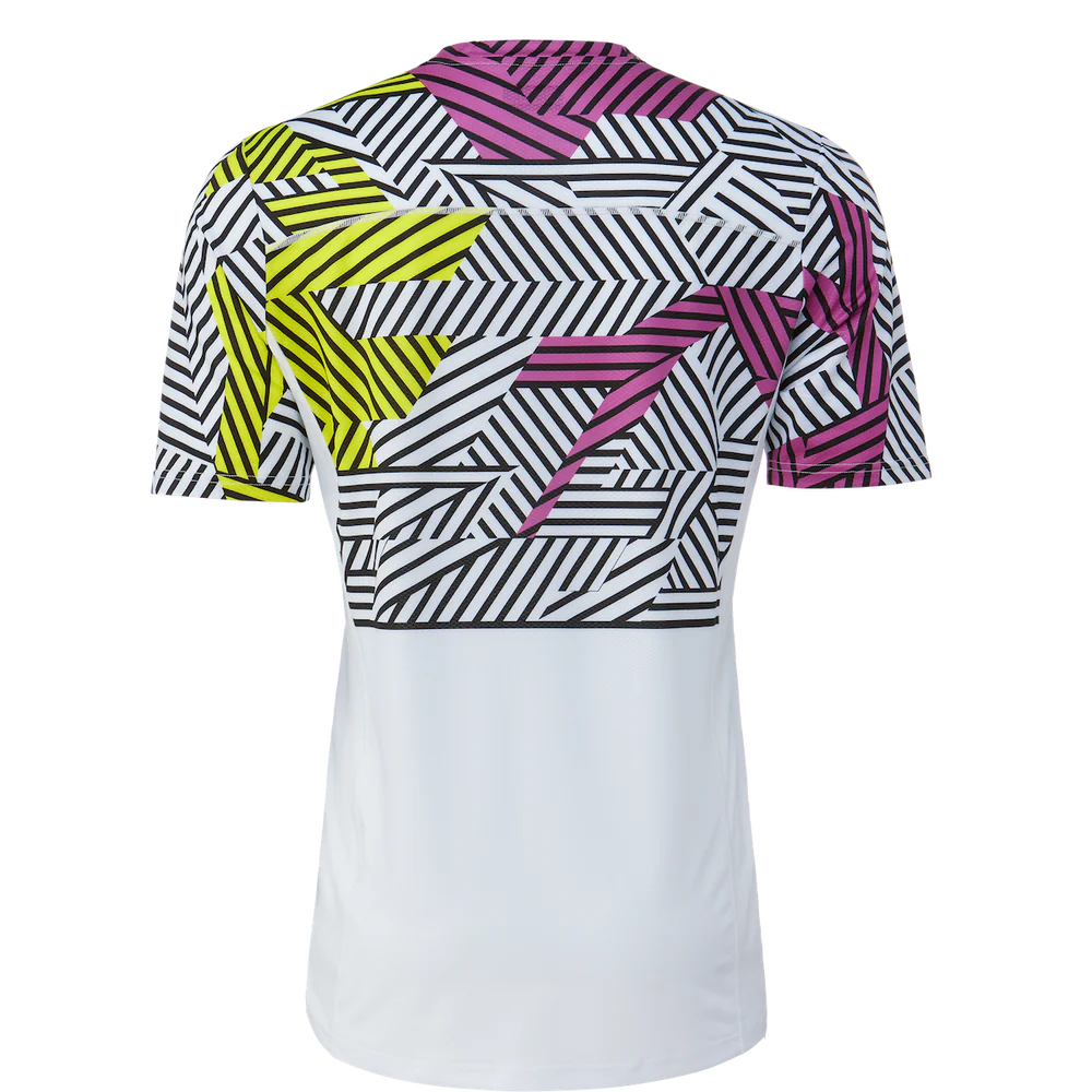 Yeti Enduro Short Sleeve MTB Jersey - White Distortion - Image 2