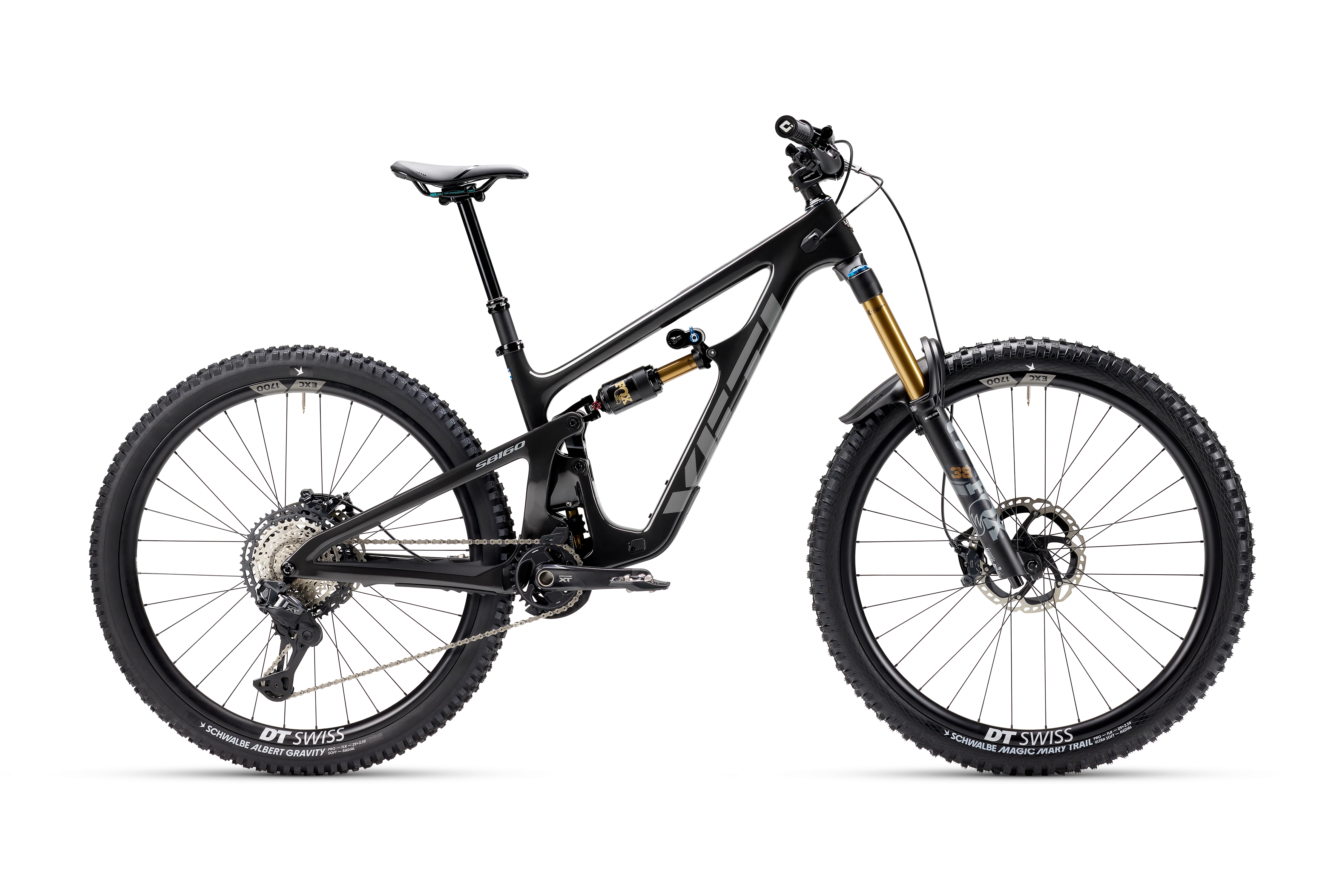 Yeti SB160 T1 29 - XT Di2 - EXC 1501 Carbon Wheels - Raw Carbon