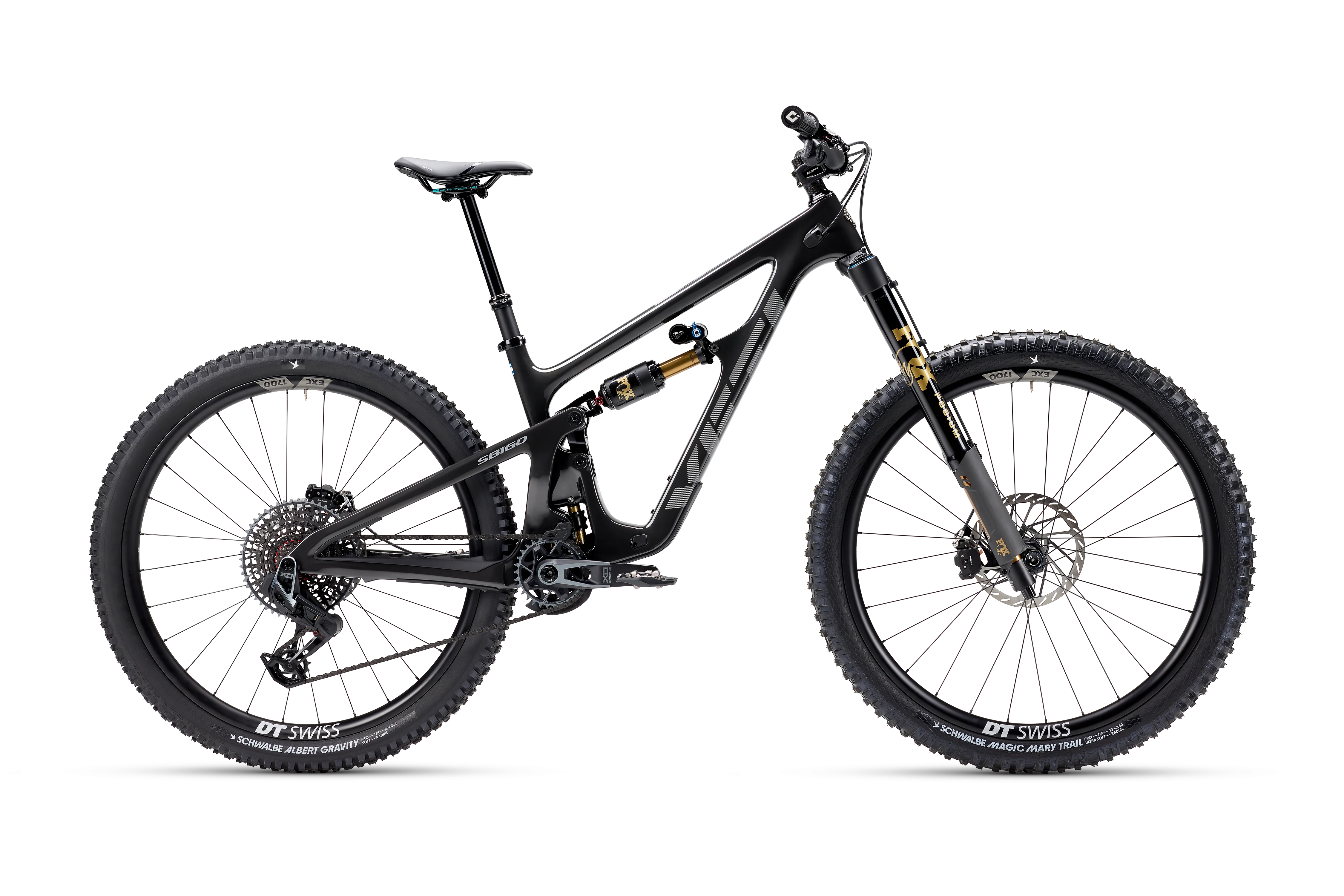 Yeti SB160 T3 29 - X0 AXS - Raw Carbon