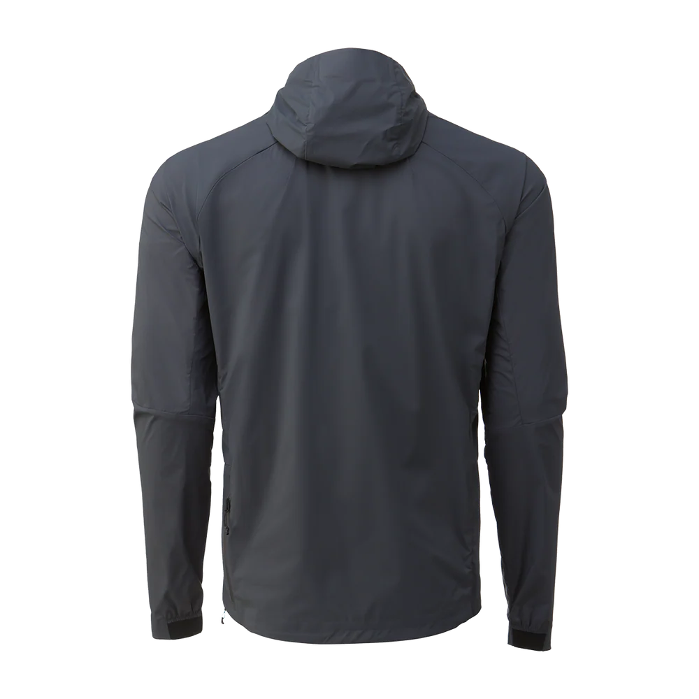 Yeti Turq Wind Cycling Jacket - Asphalt - Image 2