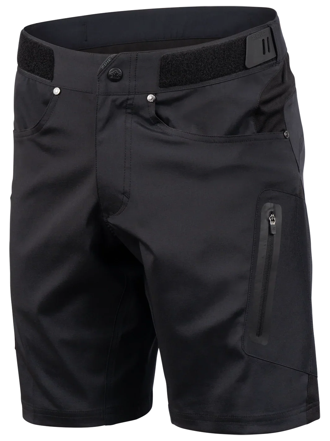 Zoic Ether All Mtn 9" Slim Fit MTB Short - Black - Image 3