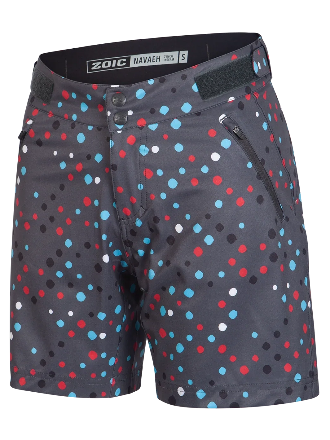 Zoic Naveah 7" MTB Short - Womens - Shadow Good Dot - Image 3